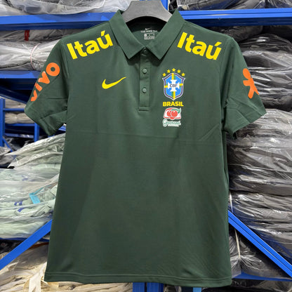 Brazil Polo Green Jersey 2026-2027