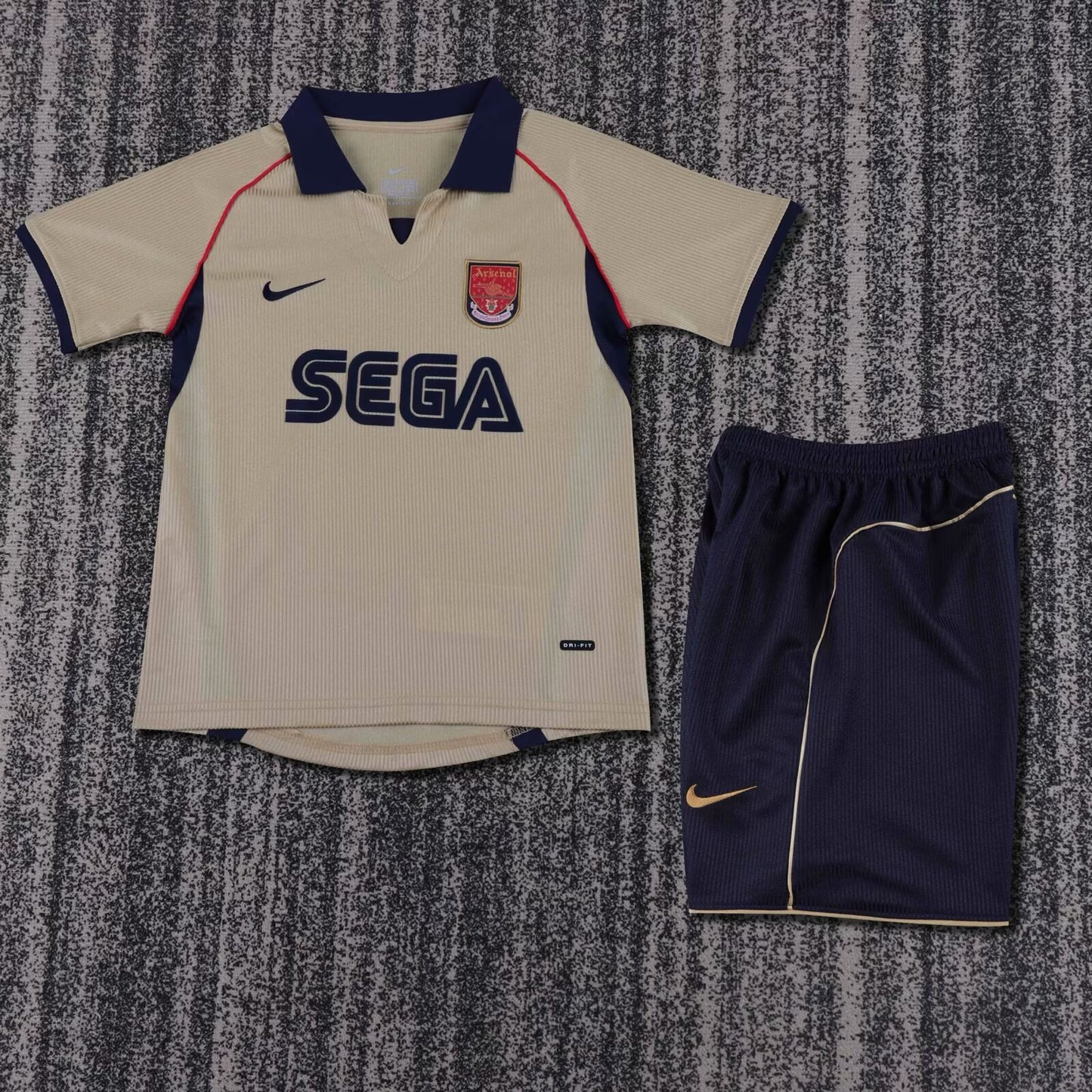 Retro Arsenal 2001/2002 Kids Away Football Jersey