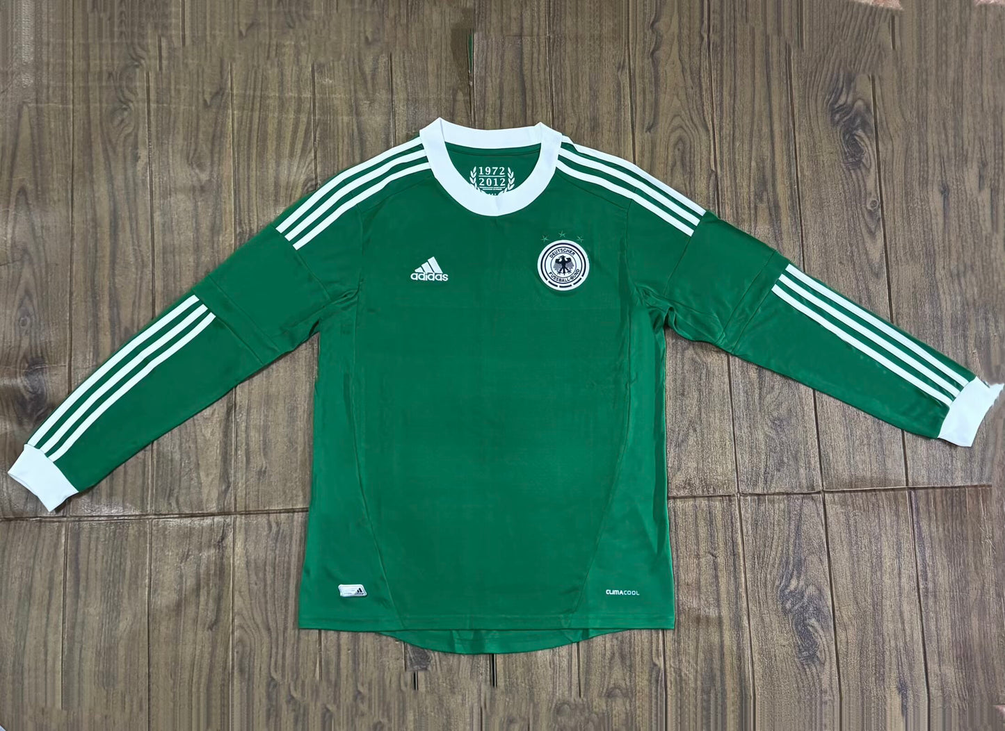 Retro Germany 2012 Away Long Sleeve Football Jersey