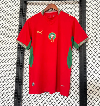 Morocco 2026/2027 Home Fan Version Football Jersey
