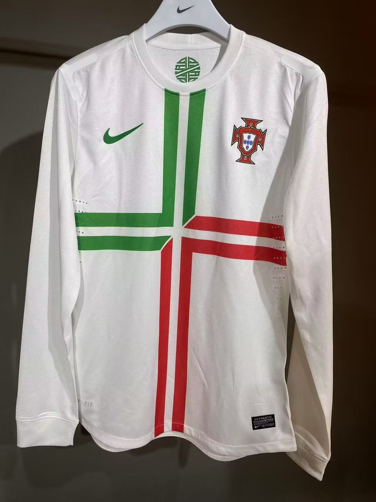 Retro Portugal 2012 Away Player Version Football Jersey