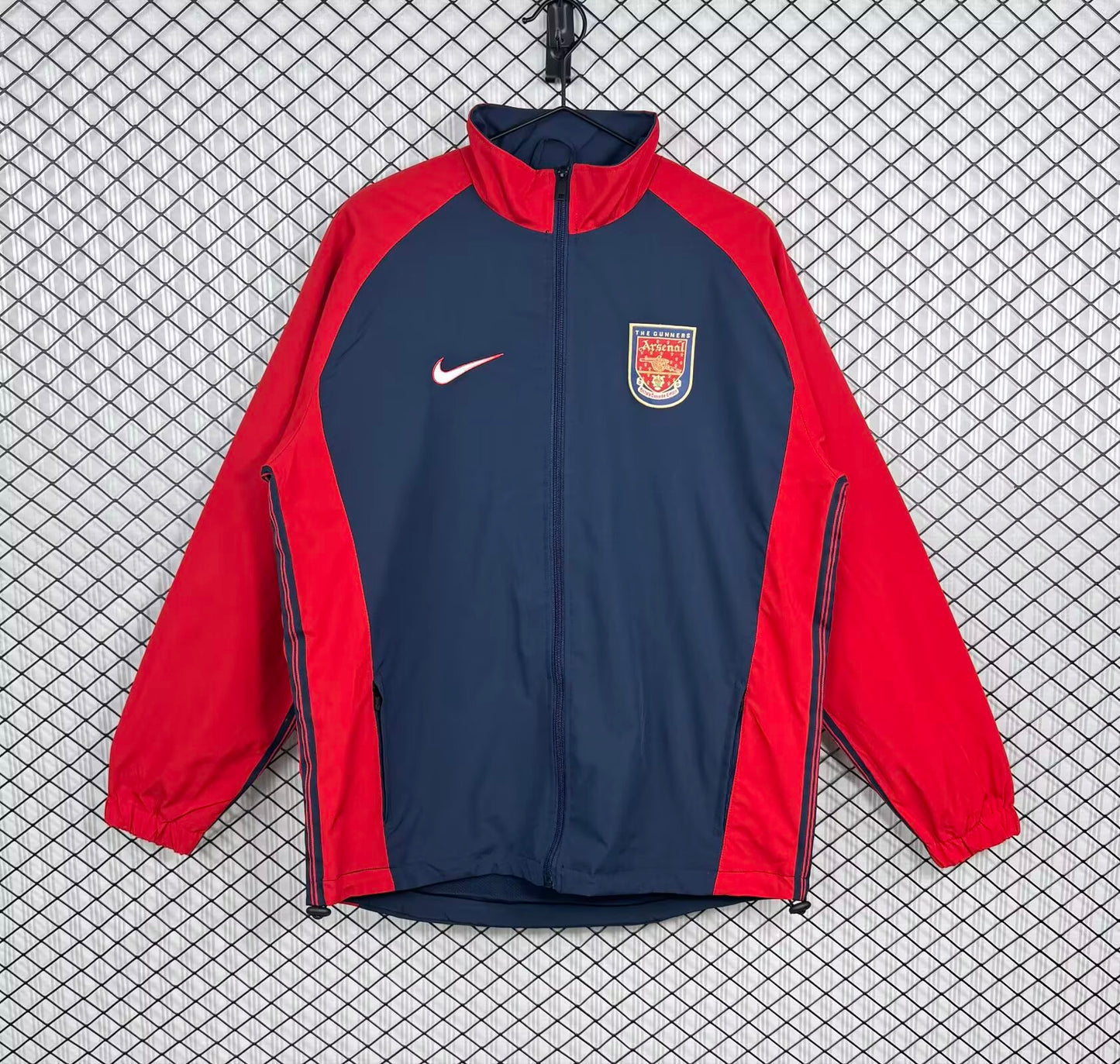 Retro Arsenal Windbreaker Blue Jersey 1998-1999