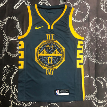 Retro Golden State Warriors 2018 Football Jersey