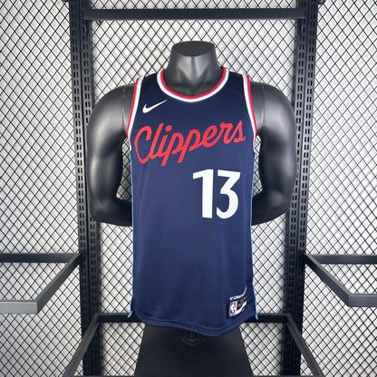 Los Angeles Clippers Blue #13 GEORGE NBA Season Jerseys 2025