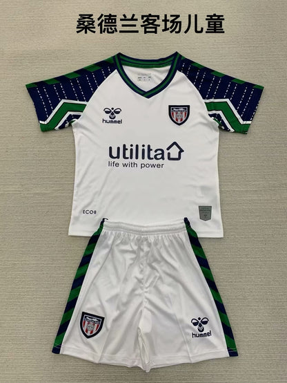 Sunderland 2024/2025 Kids Away Football Jersey
