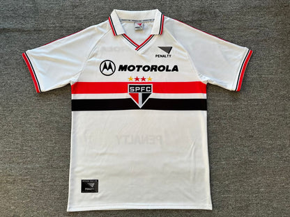 Retro Sao Paulo 1999/2000 Home Football Jersey