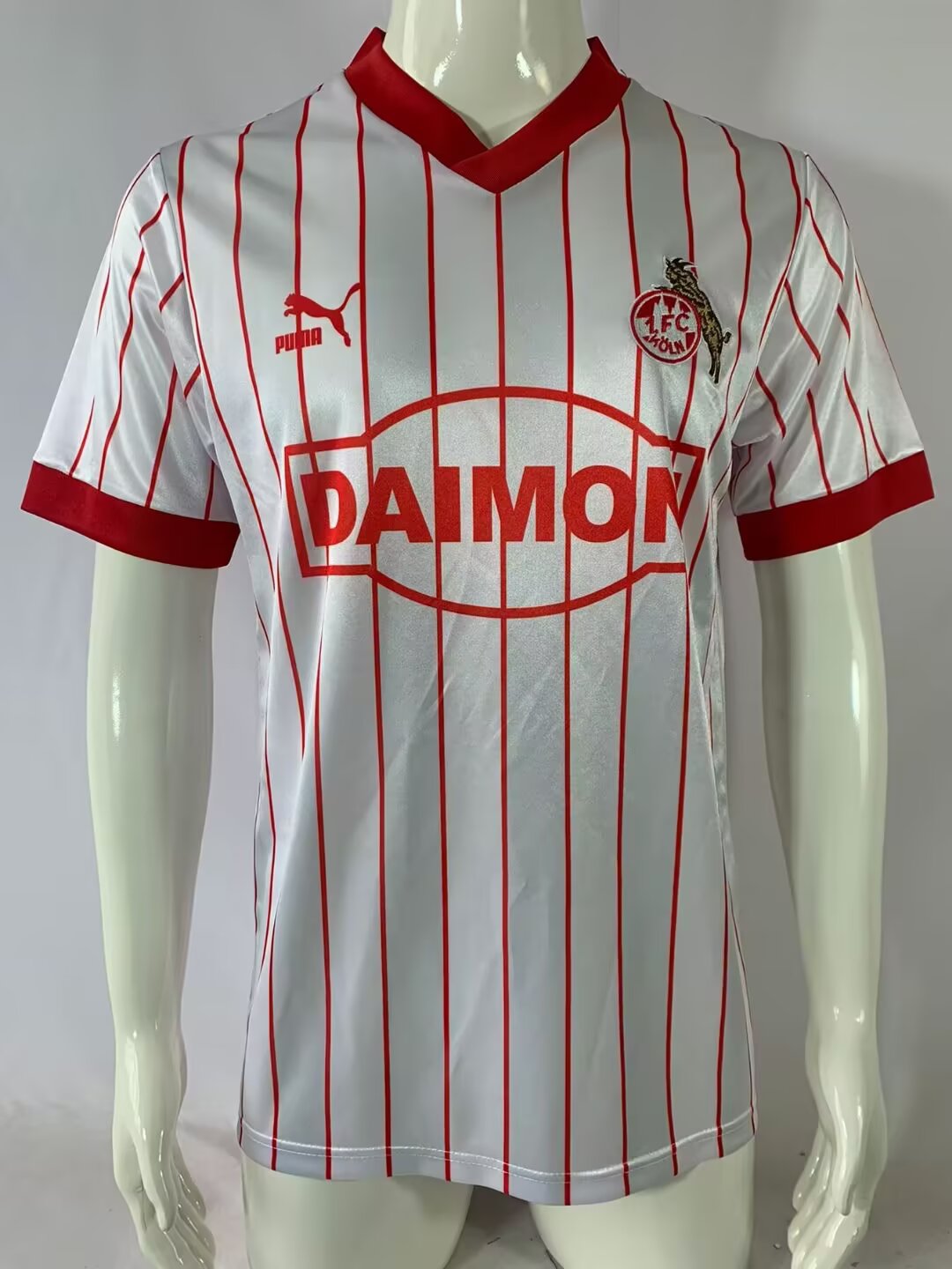 Koln 1986/1987 Home Fan Version Football Jersey