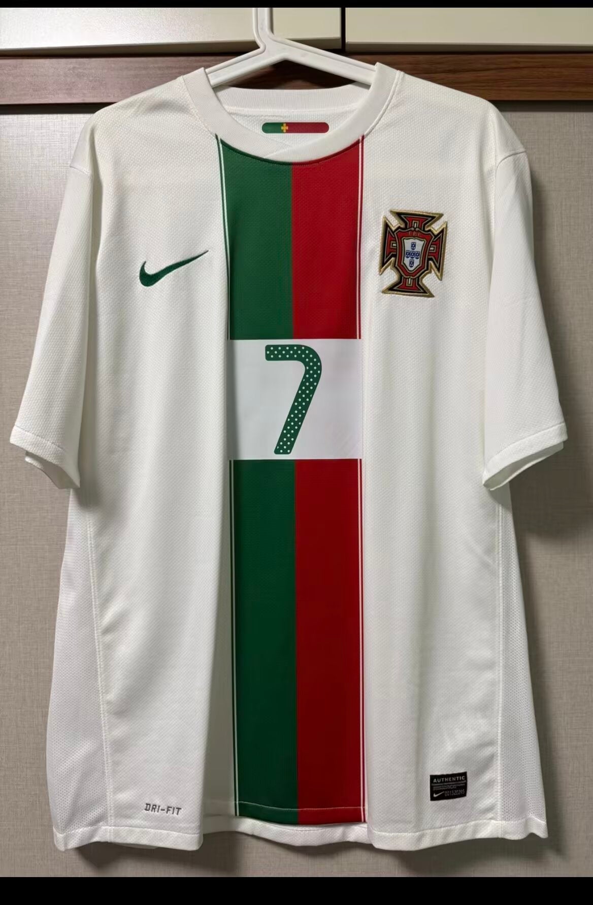Retro Portugal 2010 Away Football Jersey
