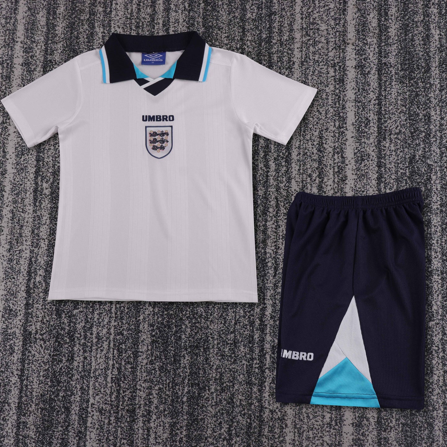 Retro England 1996 Kids Home Football Jersey