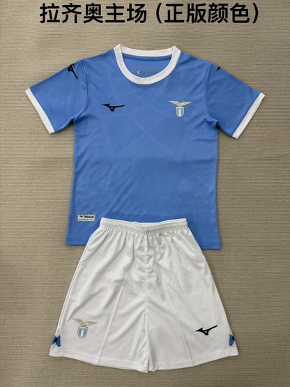 Lazio 2025/2026 Kids Home Football Jersey