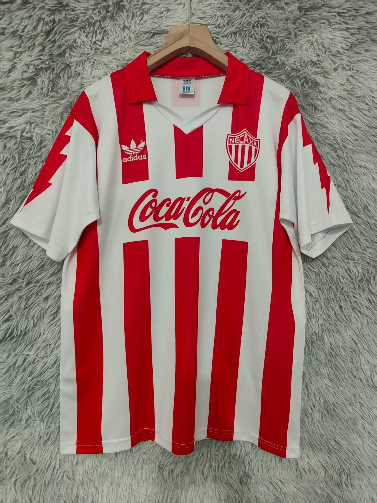 Retro Necaxa 1995 Home Fan Version Football Jersey