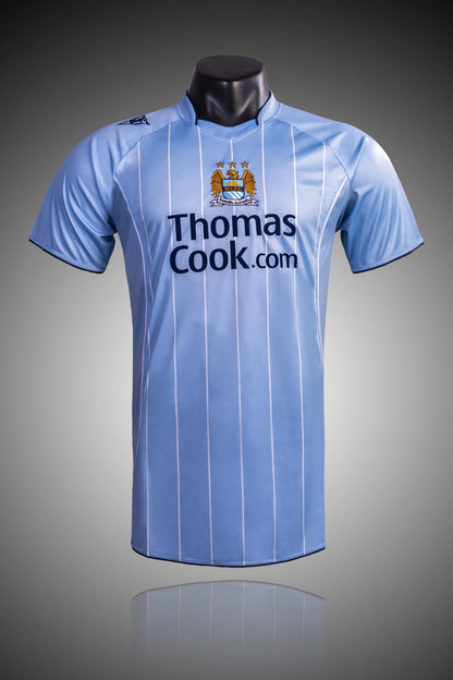 Retro Manchester city 2007/2008 Home Football Jersey