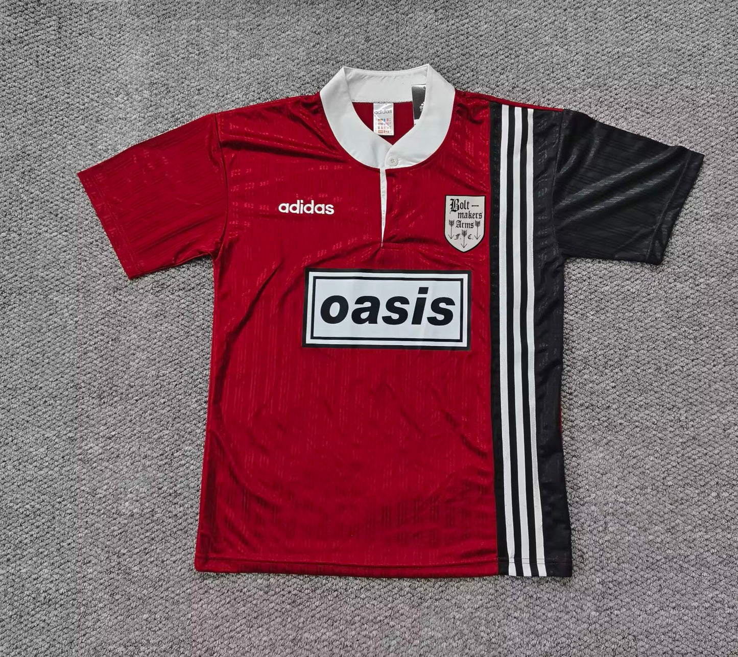 Retro AD oasis 1995/1996 Home Football Jersey