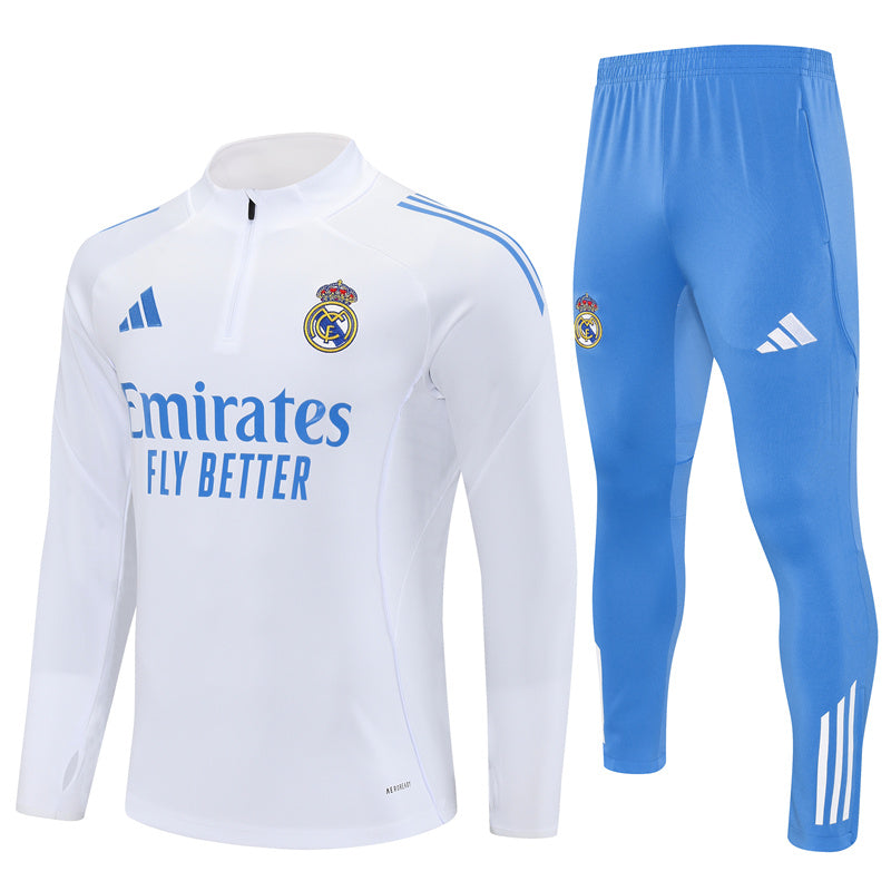 real madrid 2025/2026 Kids Tracksuit