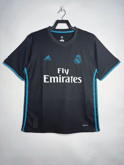 Retro Real Madrid 2017/2018 Away Fan Version Football Jersey