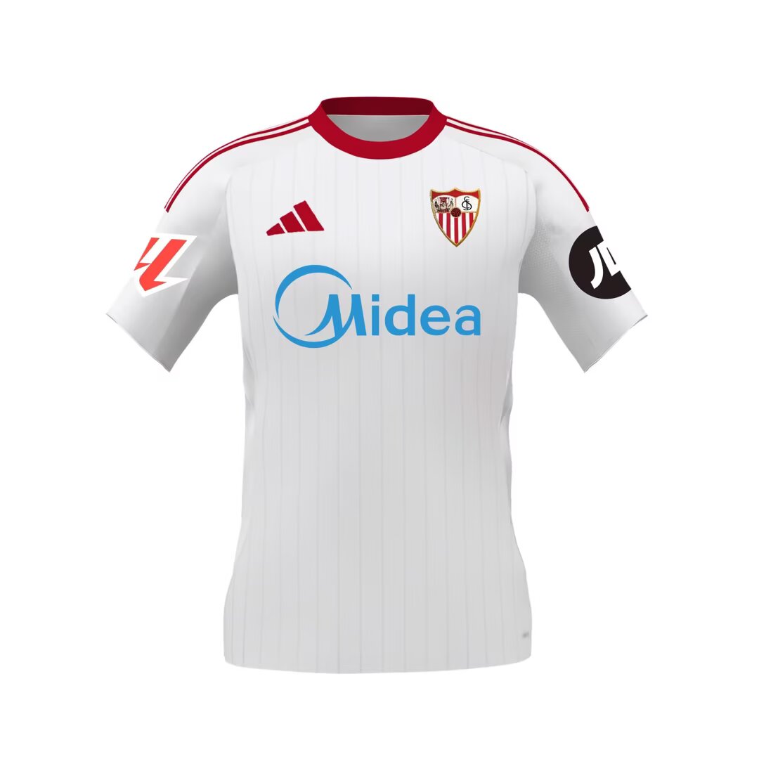 Sevilla FC 2025/2026 Home Fan Version Football Jersey