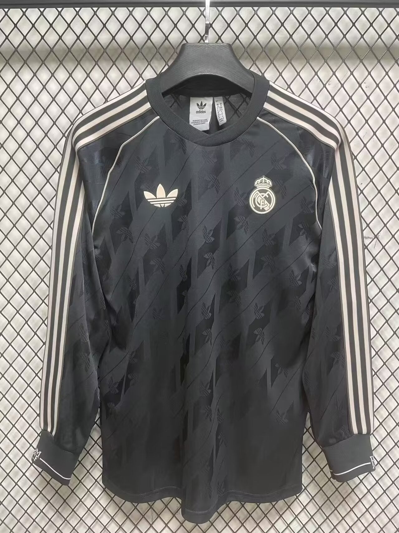 Retro Real Madrid 2024/2025 Long Sleeve Fan Version Football Jersey