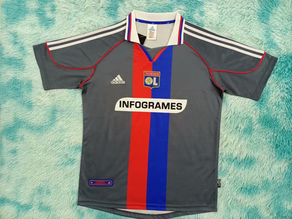 Retro Lyon 2000/2001 Away Fan Version Football Jersey