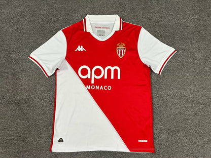 AS Monaco 2024/2025 Home Fan Version Football Jersey