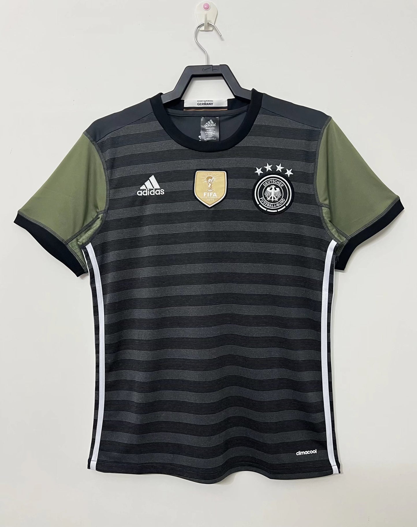 Retro Germany 2014 Away Football Jersey