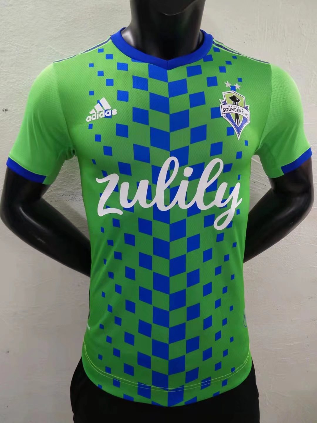 Seattle Sounders FC 2022/2023 Home Player Version Football Jersey