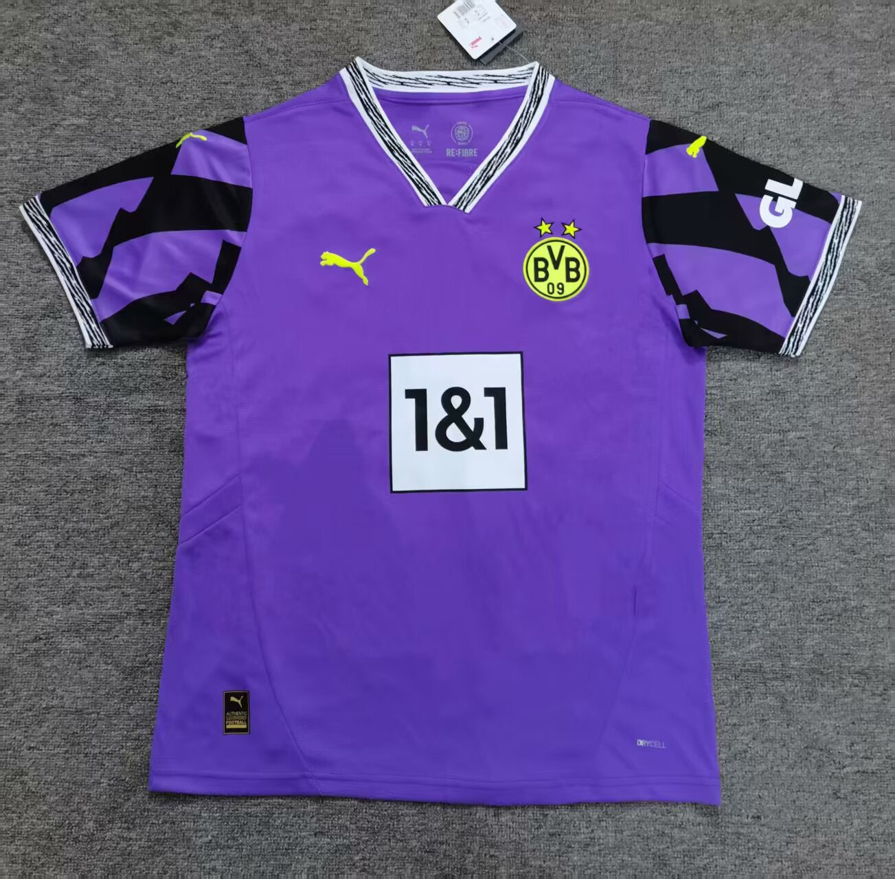 Borussia Dortmund 2025/2026 Away Fan Version Football Jersey