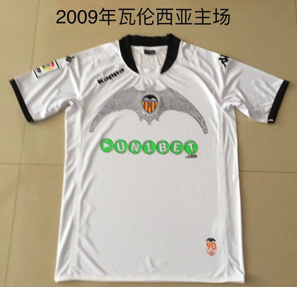 Retro valencia 2009 Home Fan Version Football Jersey
