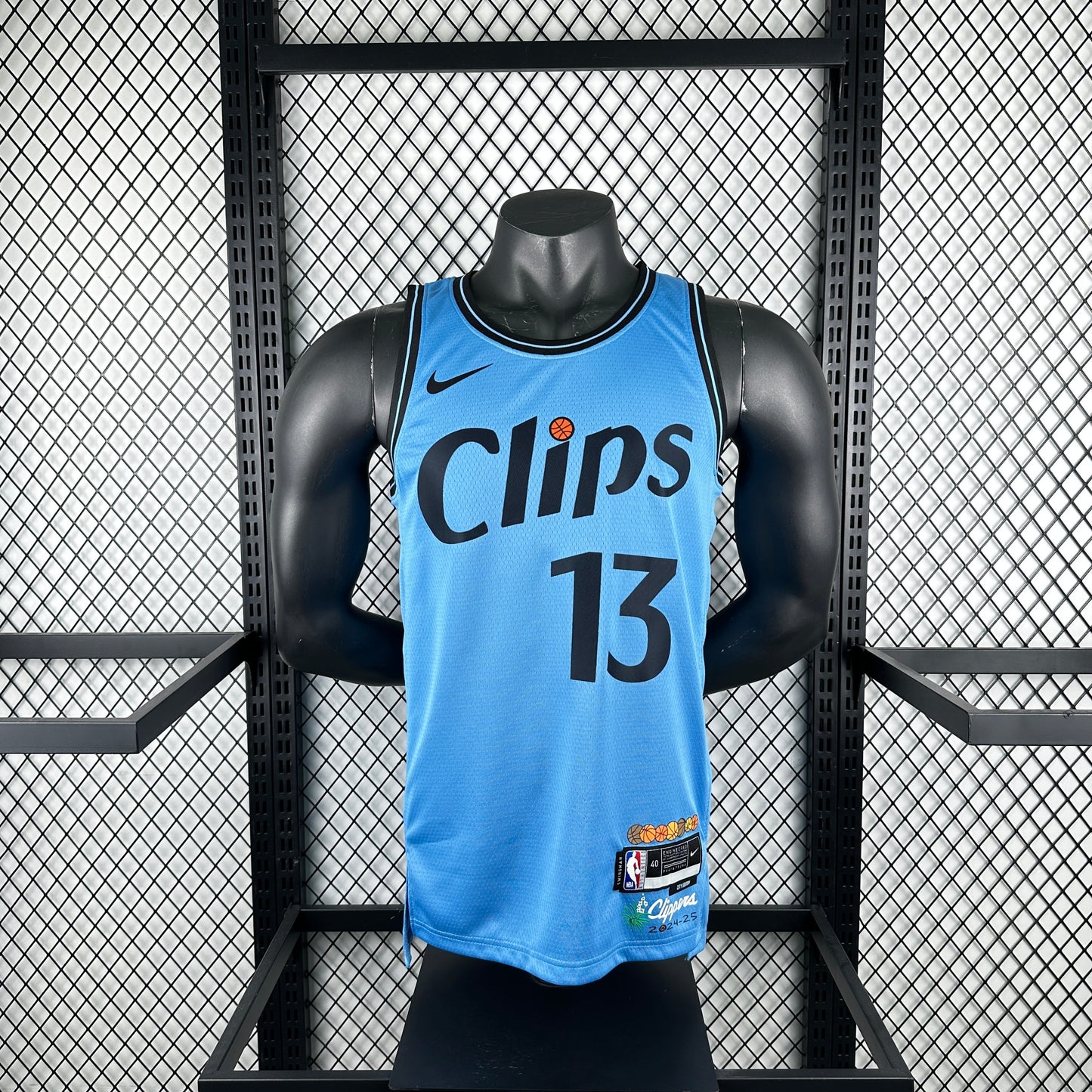 Los Angeles Clippers City Blue #13 GEORGE NBA Season Jerseys 2025