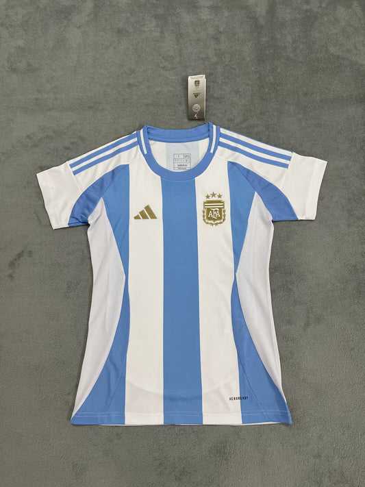 Argentina Home Women Fans Football Jersey 2024/2025
