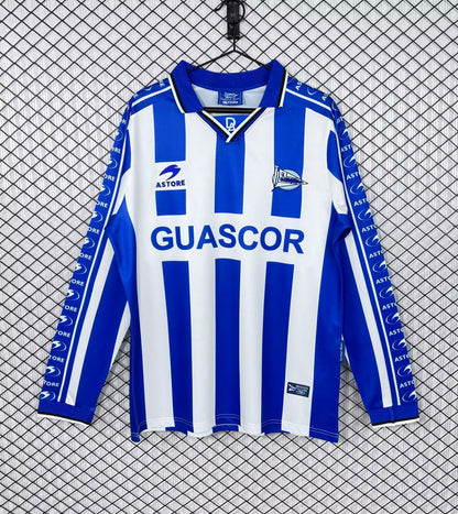 Retro Deportivo Home Long Sleeve Jersey 1998-1999