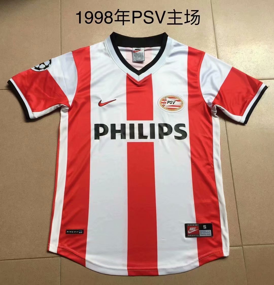 Retro PSV eindhoven 1998 Home Fan Version Football Jersey