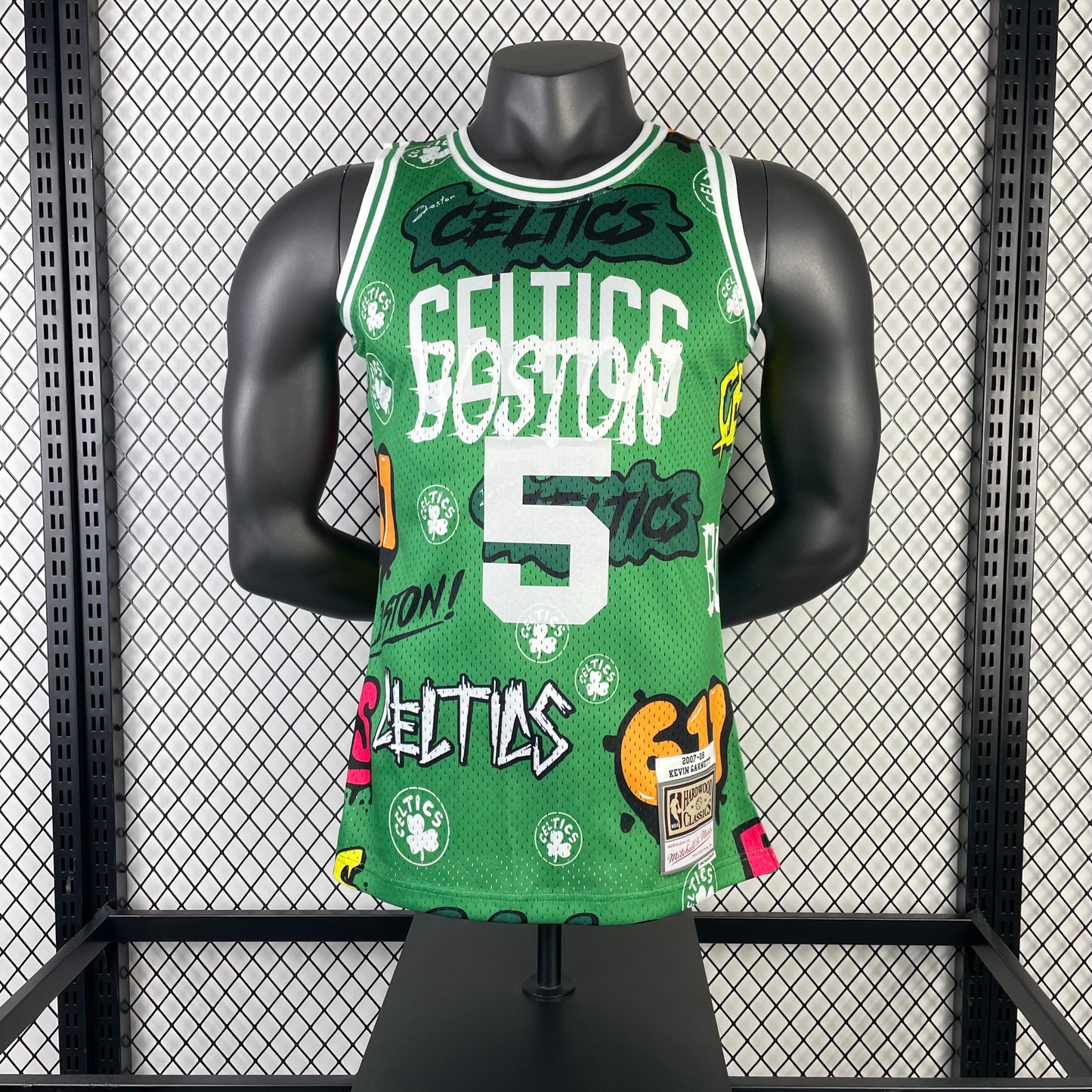 Retro Boston Celtics 1985/1986 Football Jersey