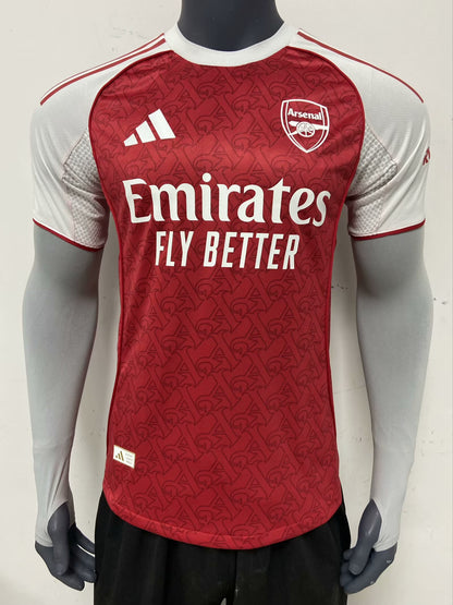 Arsenal 2025/2026 Home Player Version Football Jersey