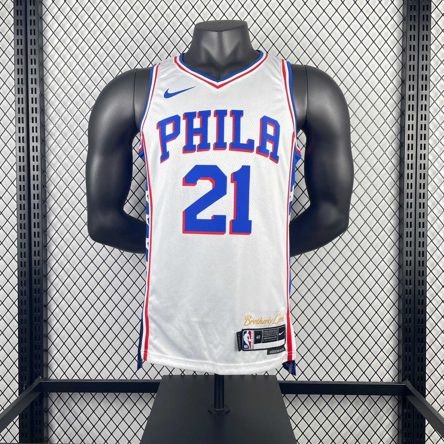 Philadelphia 76ers 2023 Home Football Jersey