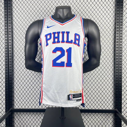 Philadelphia 76ers 2023 Home Football Jersey