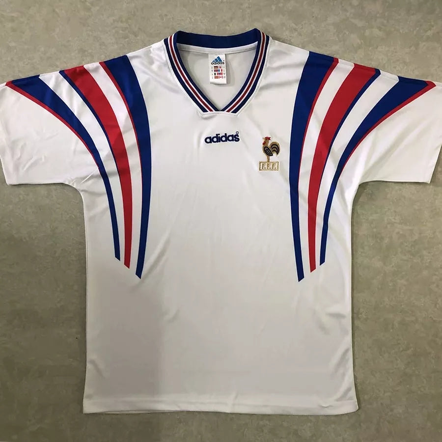 Retro France 1996 Away Football Jersey