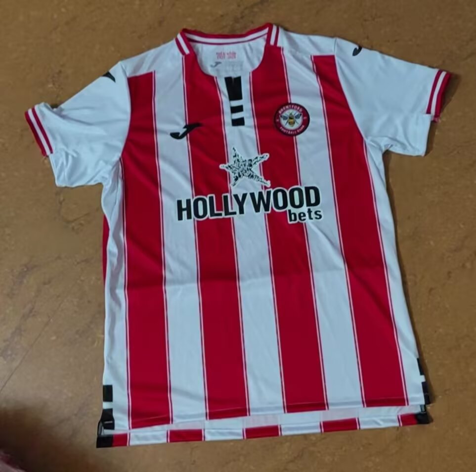 Brentford 2025/2026 Home Fan Version Football Jersey