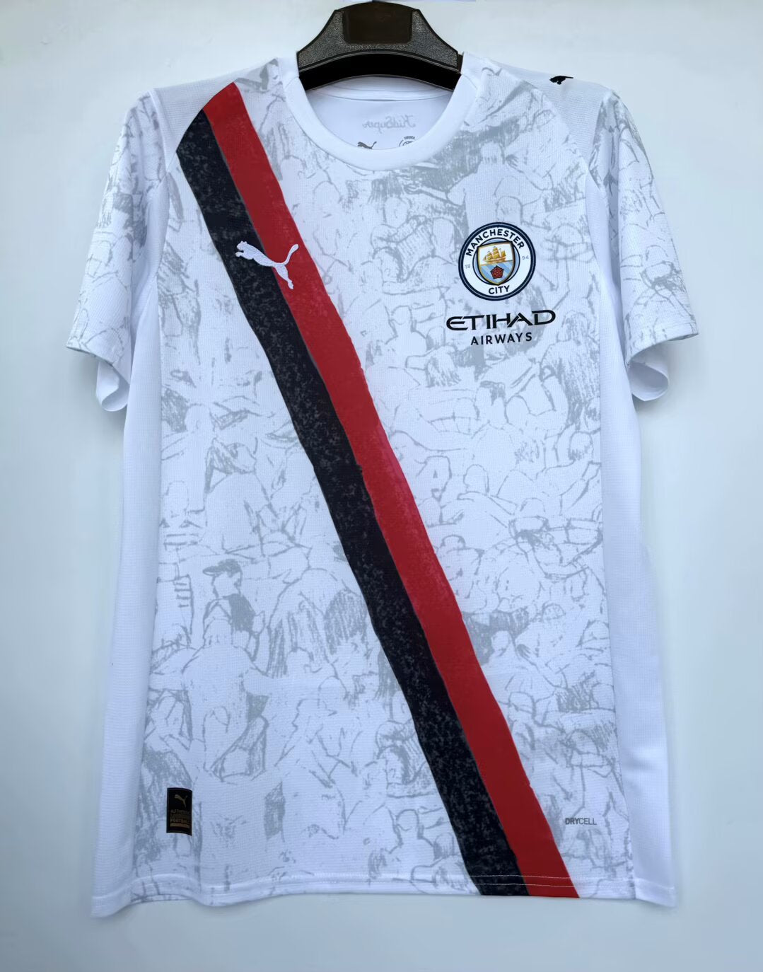 Manchester City 2025/2026 Away Fan Version Football Jersey