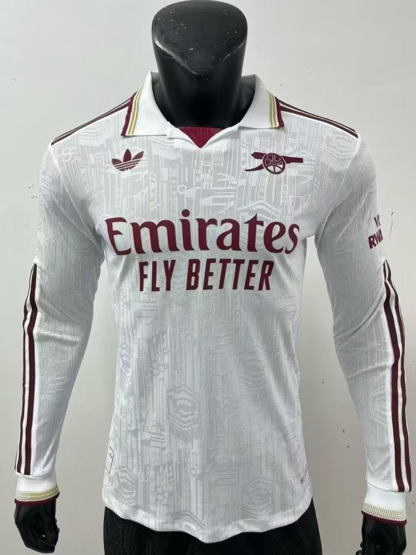 Arsenal 2025/2026 Away Player Version Football Jersey