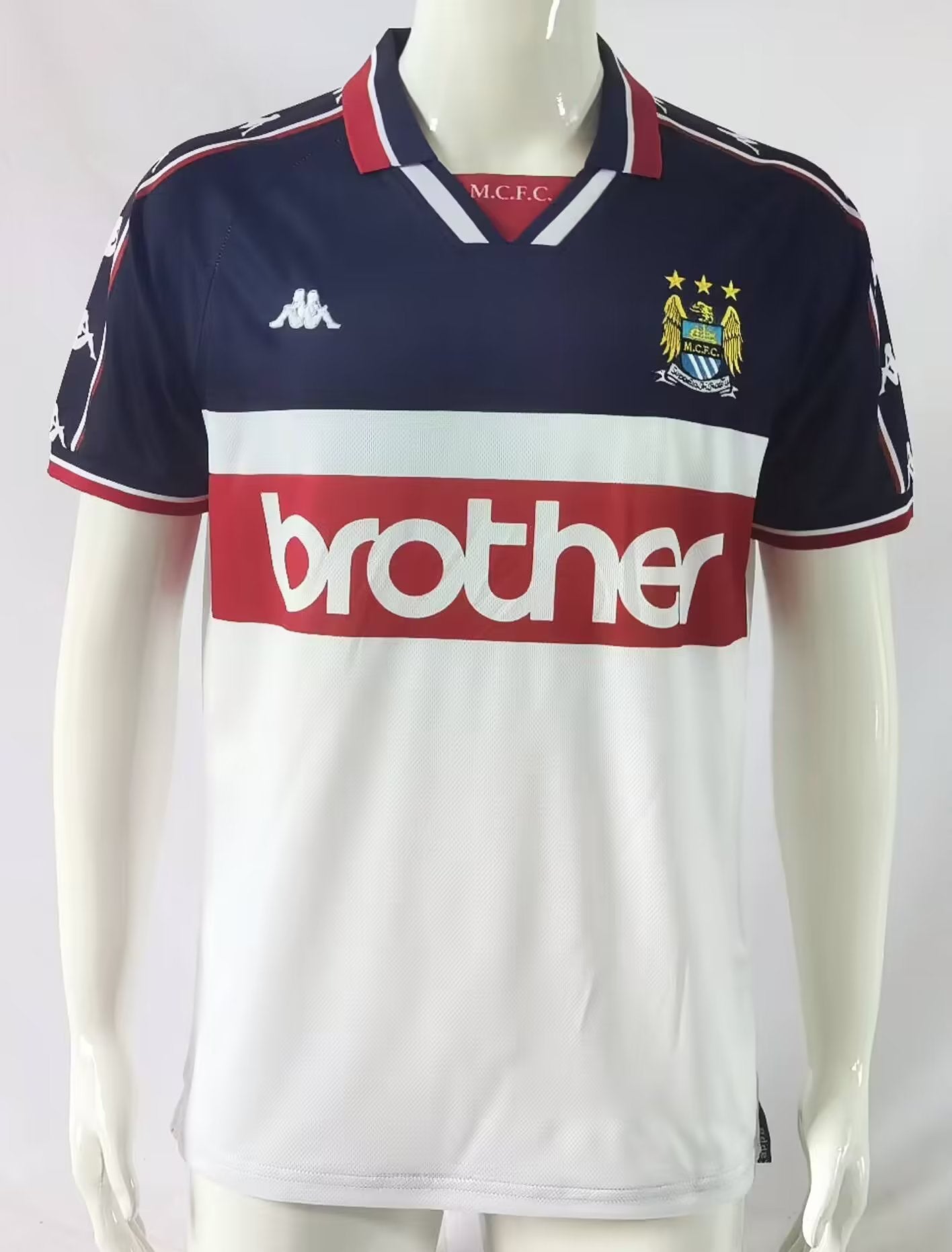Retro Manchester city 1997/1999 Away Football Jersey