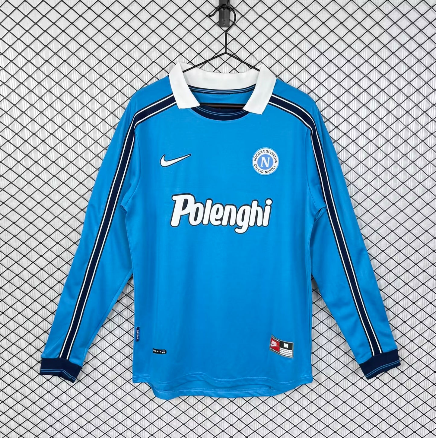 Retro Napoli Away Long Sleeve Jersey 1998