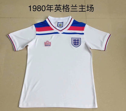 Retro England 1980 Home Football Jersey