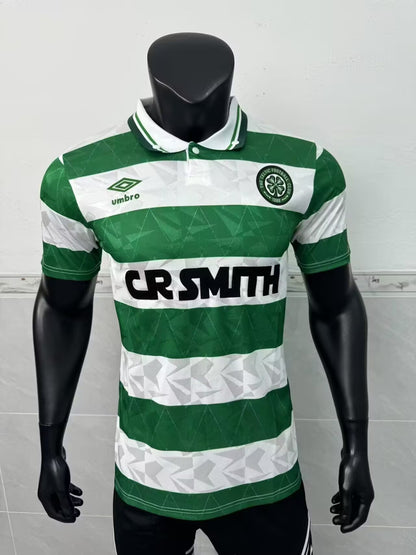 Retro Celtic 1988/1991 Home Football Jersey