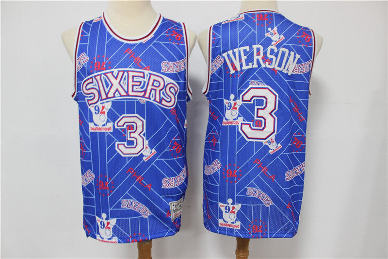 Retro Philadelphia 76ers Football Jersey