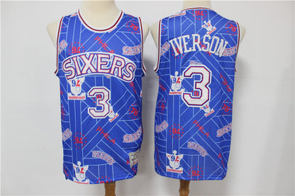 Retro Philadelphia 76ers Football Jersey