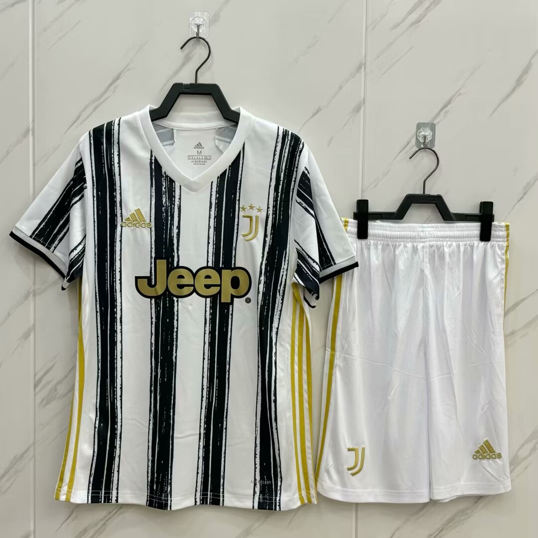 Retro Juventus 2020/2021 Home Fan Version Football Jersey