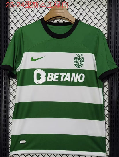 Lisbon 2023/2024 Home Fan Version Football Jersey