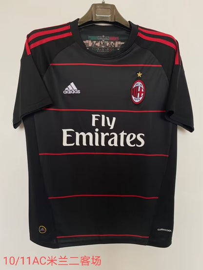 Retro AC Milan 2010/2011 Away Fan Version Football Jersey