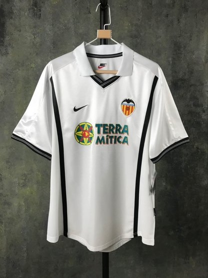 Retro valencia 2001/2002 Home Football Jersey