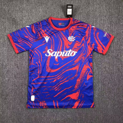Bologna 2024/2025 Away Fan Version Football Jersey